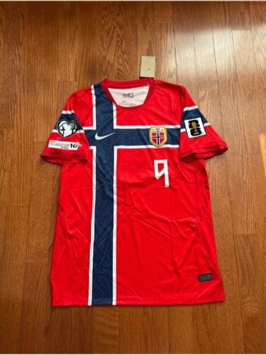 Nike Other - Norway Home Soccer Jersey Haaland #9 World Cup 2026